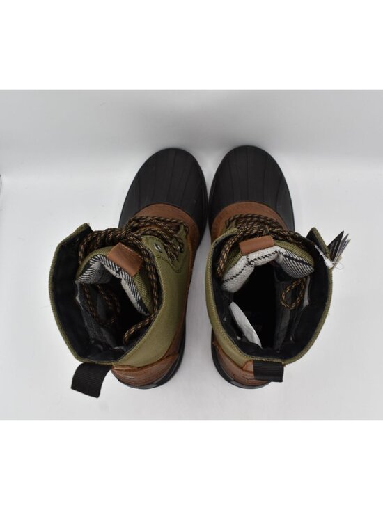 Kamik Mens Size 11 Lawrence Dark Olive Leather Insulated  display picture 1